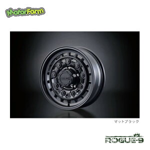 送料無料 モーターファーム ファームローグナイン 6J-16 -5 5H-139 新品 MOTOR FARM ROGUE9 (MBK) (16インチ) 5H139 6J-5 (1本/2本/4本)