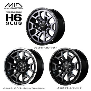  iCgp[ H6 XbO 6J-16 +40 4H-100 Vi NITRO POWER H6 SLUG (16C`) 4H100 6J+40 (1{/2{/4{)