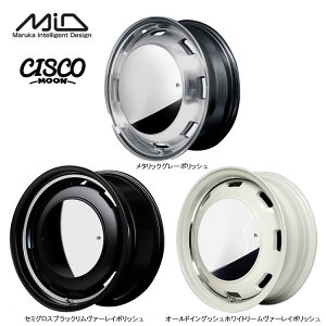  GACfB[ zC[ VXR [ 7J-16 +25 6H-139.7 Vi MID WHEELS CISCO MOON (16C`) 6H139.7 7J+25 (1{/2{/4{)