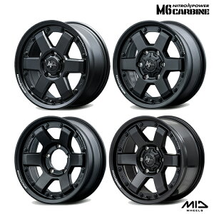  }JT[rX iCgp[ GN J[r 7J-16 +40 5H-114.3 Vi NITRO POWER M6 CARBINE(GB) (16C`) 5H114.3 7J+40 (1{/2{/4{)