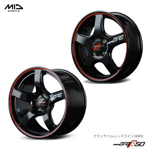 y10/24 20` }\ X^[gz GACfB[ [VO A[Gs[ [VO A[50 7J-17 +48 5H-114.3 Vi MID RACING R50 (BRR) (17C`) 5H114.3 7J+48 (1{/2{/4{)