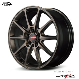  GACfB[ [VO A[Gs[ [VO R25 5J-15 +45 4H-100 Vi MID RACING R25(CRBR) (15C`) 4H100 5J+45 (1{/2{/4{)