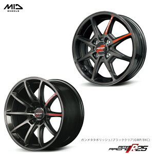  GACfB[ [VO A[Gs[ [VO R25 7J-16 +41 4H-100 Vi MID RACING R25(GMP/BKC) (16C`) 4H100 7J+41 (1{/2{/4{)