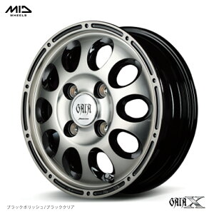  GACfB[ zC[ KCA NX 3.5J-12 +45 4H-100 Vi MID WHEELS GAIA X (BKP/BKC) (12C`) 4H100 3.5J+45 (1{/2{/4{)