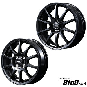 y}\ 11/11 01:59܂Łz GACfBzC[ X^bO ^CvGC` 6J-15 +50 5H-114.3 Vi MID WHEELS StaG TypeH (15C`) 5H114.3 6J+50 (1{/2{/4{)