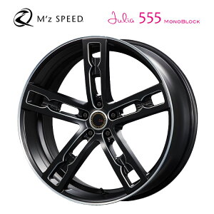 yrakutenX[p[SALE JÒz GYXs[h WA555mubN 7J-18 +50 5H-114.3 M'z SPEED Julia 555 MONOBLOCK (18C`) 5H114.3 7J+50 (1{/2{/4{)