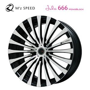  GYXs[h WA 666mubN 8J-19 +48 5H-114.3 M'z SPEED Julia 666 MONOBLOCK (19C`) 5H114.3 8J+48 (1{/2{/4{)