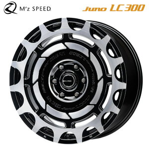  GYXs[h WmD LC300 8.5J-18 +25 6H-139.7 Vi M'z SPEED juno LC300 (18C`) 6H139.7 8.5J+25 (1{/2{/4{)