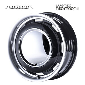 15�C���` 4H100 5J 5J+45 4�� ���O�e�b�N �l�I���[���X���[ �z�C�[�� (1�{/2�{/4�{) �u���b�N/�����|���b�V�� PANDORA LUGTEC neomoon 3 �������� �p���h��