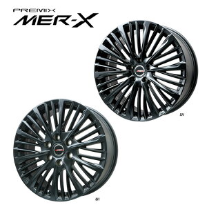 【10/24 20時〜 お買い物マラソン スタート】送料無料 プレミックス MER-X 8J-19 +35 5H-114.3 新品 PREMIX MER-X (19インチ) 5H114.3 8J+35 (1本/2本/4本)