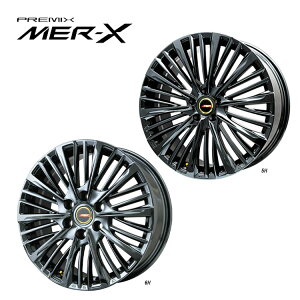 【10/24 20時〜 お買い物マラソン スタート】送料無料 プレミックス MER-X 平座 8J-20 +55 6H-139.7 新品 PREMIX MER-X (20インチ) 6H139.7 8J+55 (1本/2本/4本)