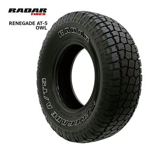 265/65R18 114H (1�{/2�{/4�{)�������� ���[�_�[ �T�}�[�^�C�� RADAR RENEGADE AT-5.OWL ���l�Q�C�h AT-5.OWL (18�C���`)