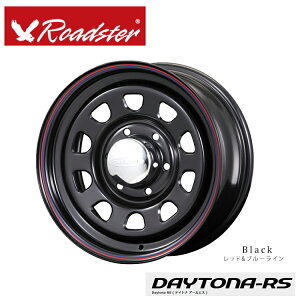  [hX^[ fCgi A[GX 7J-16 +19 6H-139.7 Road ster DAYTONA-RS 16inch (BK) (16C`) 6H139.7 7J+19 (1{/2{/4{)