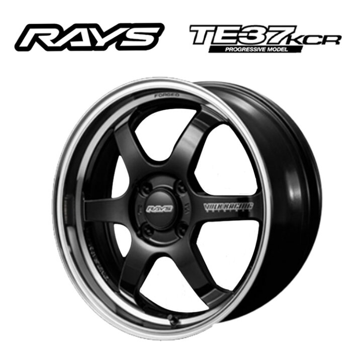 楽天市場】送料無料 レイズ ボルクレーシング TE37 KCR PROGRESSIVE 