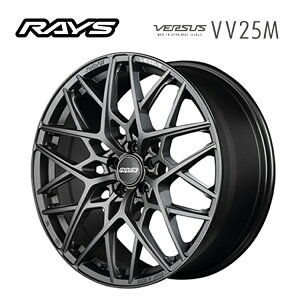 【10/24 20時〜 お買い物マラソン スタート】送料無料 レイズ ベルサス VV25M 9.5J-19 +25 5H-114.3 RAYS VERSUS VV25M (19インチ) 5H114.3 9.5J+25 (1本/2本/4本)