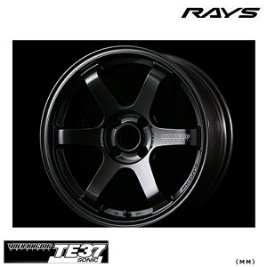  CY {N[VO eB[C[Tii \jbN 7J-16 +48 4H-100 Vi RAYS VOLK RACING TE37 SONIC (MM) (16C`) 4H100 7J+48 (1{/2{/4{)