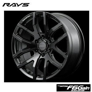 CY `[fCgi GtN QC ubNGfBV 8J-17 +20 6H-139.7 Vi RAYS TEAM DAYTONA F6Gain BLACK EDITION (BOJ) (17C`) 6H139.7 8J+20 (1{/2{/4{)