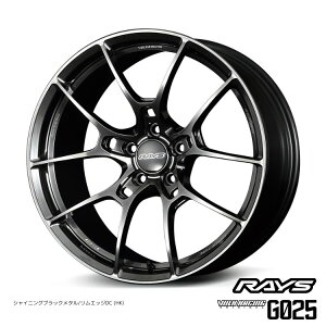  CY {N[VO G025 8J-19 +48 5H-114.3 Vi RAYS VOLK RACING G025 (HK) (19C`) 5H114.3 8J+48 (1{/2{/4{)