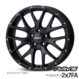 16�C���` 5H114.3 7J 7J+40 5�� �z���� �c�[�o�C�Z�u��FA �z�C�[�� (1�{/2�{/4�{) �Z�~�O���X�u���b�N(BOL) RAYS HOMURA 2x7FA �������� ���C�Y