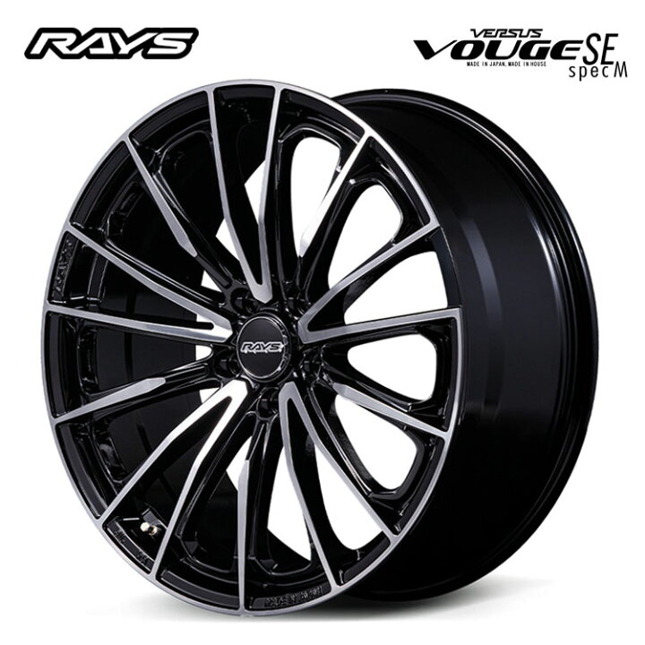 楽天市場】18インチ 5H114.3 7J 7J+55 5穴 ベルサス VOUGE SE SPEC-M 