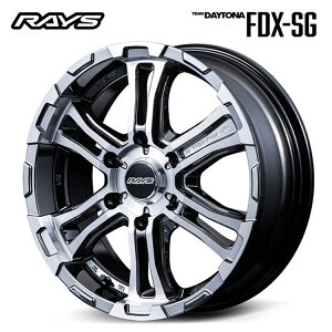 �y�y�V�X�[�p�[�Z�[���J�Ò��z16�C���` 6H139.7 6.5J 6.5J+48 6�� �`�[���f�C�g�i FDX-SG �z�C�[�� (1�{/2�{/4�{) DC/�T�C�h���C�Y�u���b�N���^���R�[�g(SAJ) RAYS TEAM DAYTONA FDX-SG �������� ���C�Y