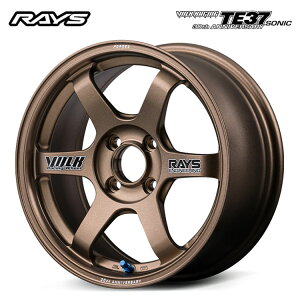 15�C���` 4H100 7J 7J+26 4�� TE37 SONIC 30th �X�e�b�J�[ Ver �z�C�[�� (1�{/2�{/4�{) �u�����Y(�A���}�C�g) RAYS TE37 SONIC 30th STICKER Ver �������� ���C�Y