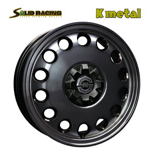  \bh[VO P[^ 4.5J-14 +43 4H-100 SOLID RACING K metal (14C`) 4H100 4.5J+43 (1{/2{/4{)