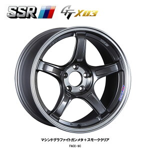  SSR GTX03 6.5J-16 +48 4H-100 SSR GTX03 (16C`) 4H100 6.5J+48 (1{/2{/4{)