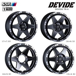  SSR fBoCh eB[A[6 7J-17 +42 5H-114.3 Vi SSR DEVIDE TR-6 (17C`) 5H114.3 7J+42 (1{/2{/4{)