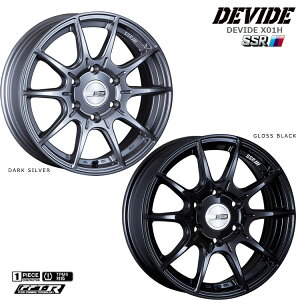  SSR fBoCh GbNX[C` nCG[X 6.5J-17 +38 6H-139.7 Vi SSR DEVIDE X01H for HIACE (17C`) 6H139.7 6.5J+38 (1{/2{/4{)