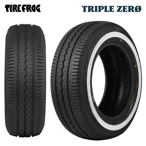 195/80R15 107/105R LT (1�{/2�{/4�{)�������� �^�C���t���b�O �T�}�[�^�C�� TIRE FROG TRIPLE ZERO �g���v���[�� (15�C���`)