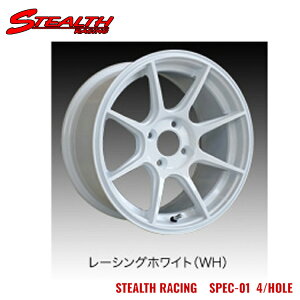  gXgWp XeX[VO XybN01 4HOLE 7J-15 +30 4H-100 Trust Japan STEALTH RACING SPEC-01 4HOLE (15C`) 4H100 7J+30 (1{/2{/4{)