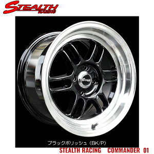  gXgWp XeX[VO R}_[ 01 8J-15 +20 4H-100 Trust Japan STEALTH RACING COMMANDER 01 (15C`) 4H100 8J+20 (1{/2{/4{)