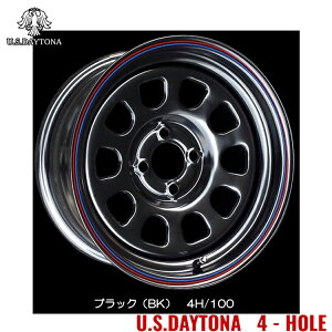 【10/24 20時〜 お買い物マラソン スタート】送料無料 トラストジャパン レッドライン U.S デイトナ 7J-15 +40 4H-100 Trust Japan RED LINE U.S.Daytona 4HOLE (15インチ) 4H100 7J+40 (1本/2本/4本)