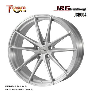 送料無料 トレジャーワン J&Gブレイクスルー JGB004 9.5J-20 +25 5H-112 TreasureOne J&G breakthrough JGB004 (20インチ) 5H112 9.5J+25 (1本/2本/4本)