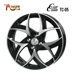 y}\ 11/11 01:59܂Łz gW[ NtNC TC-05 5.5J-15 +43 4H-100 TreasureOne CliffClimb TC-05 (BKP) (15C`) 4H100 5.5J+43 (1{/2{/4{)
