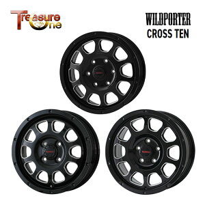 17�C���` 6H139.7 8J 8J+20 6�� ���C���h�|�[�^�[ CROSS TEN �z�C�[�� (1�{/2�{/4�{) �u���b�N�T�C�h�~�[�����O TreasureOne WILDPORTER CROSS TEN �������� �g���W���[����