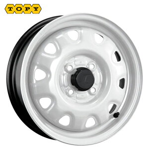 yubNtCf[ 11/27()01:59܂Łz gs[ X`[zC[ M73 4.5J-14 +45 4H-100 Vi TOPY STEEL WHEEL M73 (14C`) 4H100 4.5J+45 (1{/2{/4{)