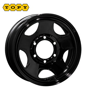 y10/24 20` }\ X^[gz gs[ X`[zC[ S54A 6J-15 +31 6H-139.7 Vi TOPY STEEL WHEEL S54A (15C`) 6H139.7 6J+31 (1{/2{/4{)