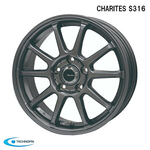 15�C���` 5H114.3 6J 6J+53 5�� �J���e�X �G�X�T���C�`���N �z�C�[�� (1�{/2�{/4�{) �}�V���O���[ TECHNOPIA CHARITES S316 �������� �e�N�m�s�A