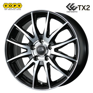 17�C���` 5H120 6.5J 6.5J+39 5�� �Z���u�� TX2 �z�C�[�� (1�{/2�{/4�{) �u���b�N�|���b�V�� TOPY CEREBRO TX2 �������� �g�s�[