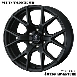 WEDS MUD VANCE SD フルマットブラック 18インチ」の人気商品一覧 