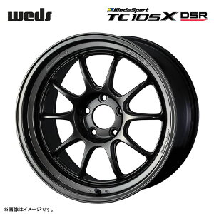 18�C���` 5H114.3 10.5J 10.5J+12 5�� �E�F�b�Y�X�|�[�c TC105X DSR �z�C�[�� (1�{/2�{/4�{) EJ-TITAN weds WedsSport TC105X DSR �������� �E�F�b�Y