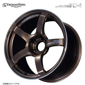 18�C���` 5H114.3 8.5J 8.5J+45 5�� �A�h�o�����[�V���O TC-4 �z�C�[�� (1�{/2�{/4�{) �A���o�[�u�����Y���^���b�N�iUBR�j YOKOHAMA WHEEL ADVAN Racing TC-4 �������� ���R�n�}�z�C�[��