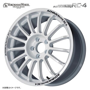 18�C���` 5H114.3 8.5J 8.5J+43 5�� �A�h�o�����[�V���O RC-4 �z�C�[�� (1�{/2�{/4�{) �����[�z���C�g YOKOHAMA WHEEL ADVAN Racing RC-4 �������� ���R�n�}�z�C�[��