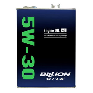 �y�~�m���C���^�[�i�V���i���zBILLION�i�r���I���jBILLION OILS �G���W���I�C�� �V���[�Y 5W-30 4L