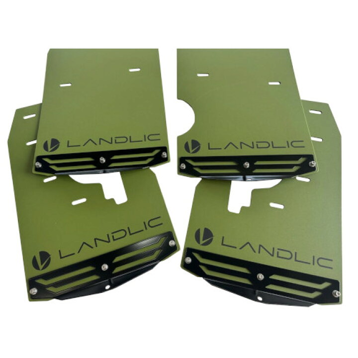 楽天市場】LANDLIC（ランドリック） マッドフラップ 一台分セット  