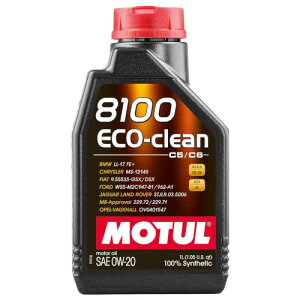 MOTUL (モチュール)8100 Eco-clean (8100 エコクリーン) 0W-20 1L