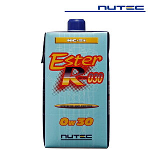 nutec (ニューテック) ESTER RACING エンジンオイル 0W30 1Lパック品番: NC-51