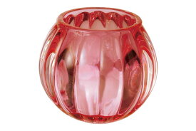ペガサスキャンドル offti（オフティ） キャンドルグラス「スクワッシュ」（ピンク）品番：08517606